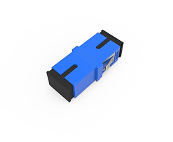 Multi Mode (Flangless), SC Simplex Adapter OM4-blue