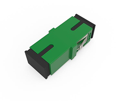 Multi Mode (Flangless), SC Simplex Adapter OM4-green