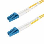 LC-LC (UPC) OS2 Single Mode Duplex FibrE Optic Cable image